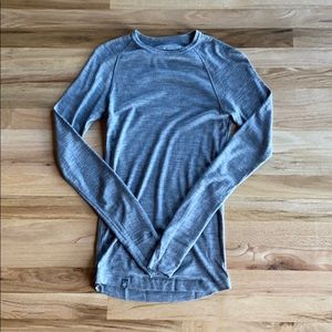 Woolies 1 LS Heather Gray